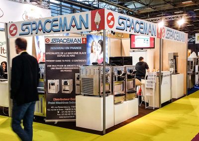 Machines à glaces Spaceman distribuées par Fmi